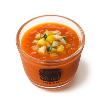 Soup Stock Tomato and Summer Vegetable Gazpacho